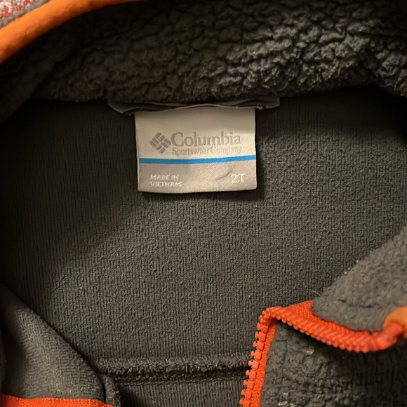 Columbia toddler Sherpa fleece gray 2T - Picture 2 of 5